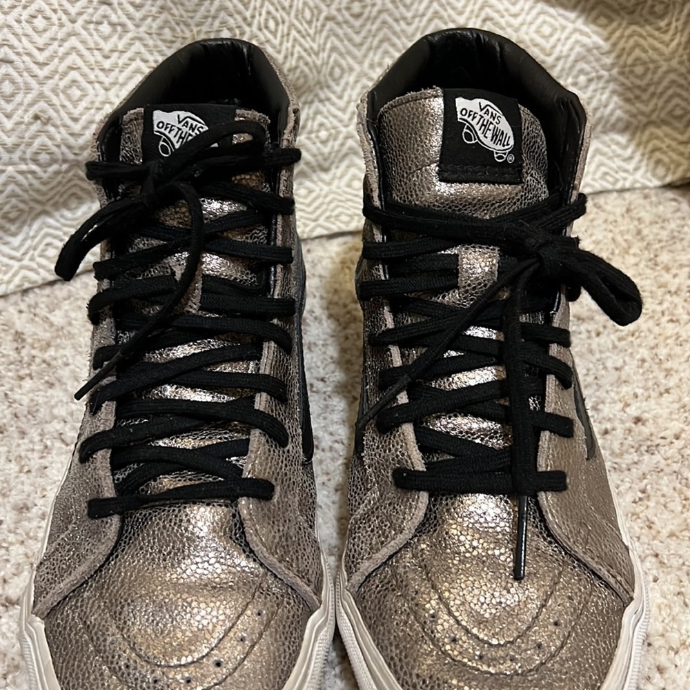 Metallic Gold Vans - Picture 2 of 6